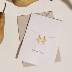 La paire parfaite de cartes de voeux - Fait main pour l'amour et les célébrations