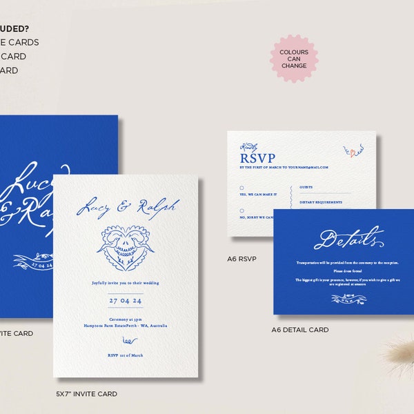 Printable Wedding Invitation - Etsy UK