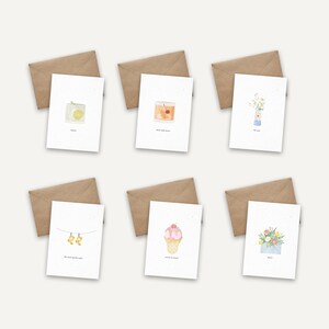 birthday cards, celebration card, Card pack (6pcs)