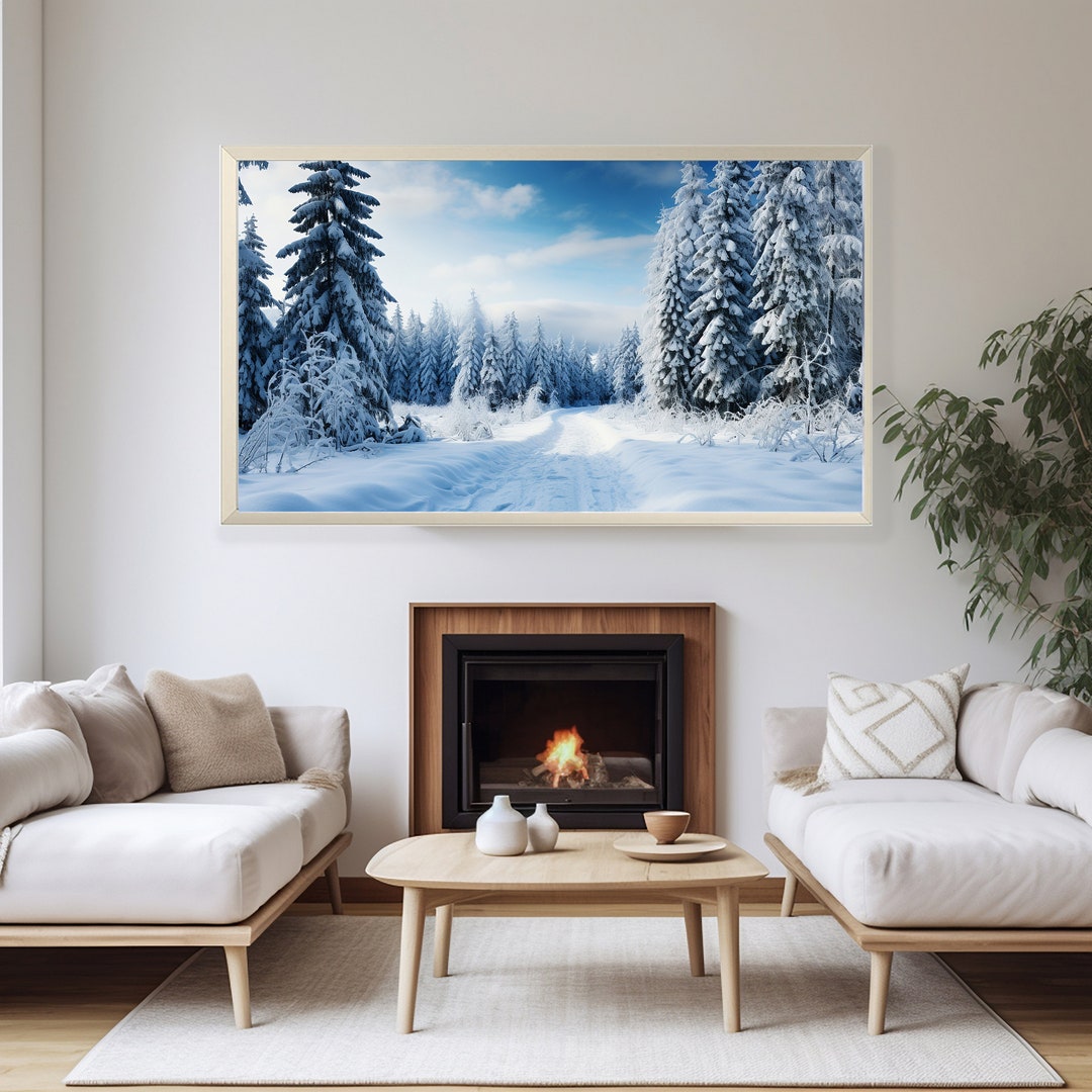 Samsung Frame TV Art,christmas Digital TV Art,winter Samsung Frame TV Art,wall Decor, Holiday