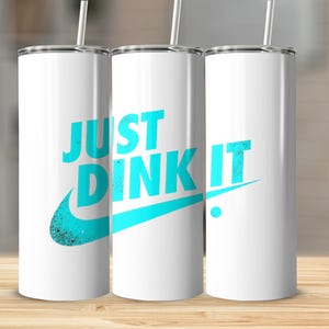 Just Dink It Lustiger Pickleball Becher, Pickleball Liebhaber Geschenk, Sportbegeisterter Becher, Einzigartiges Pickleball Spieler Geschenk