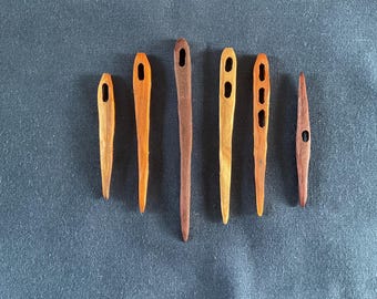 Rustic Wooden Needles/ Naalbinding needles.
