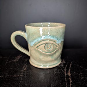 Cool mugs, fun pottery, handmade cup, cool gifts for smokers, home decor, figurative art 3d sculpture, coffee cup, work mug