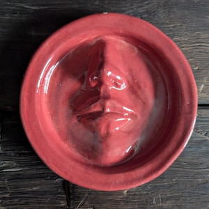 Cenicero, bandeja para fumar divertida, bandeja para fumar, bandeja para la boca, plato divertido, cenicero artístico, regalos para fumadores, regalos divertidos, hecho a mano