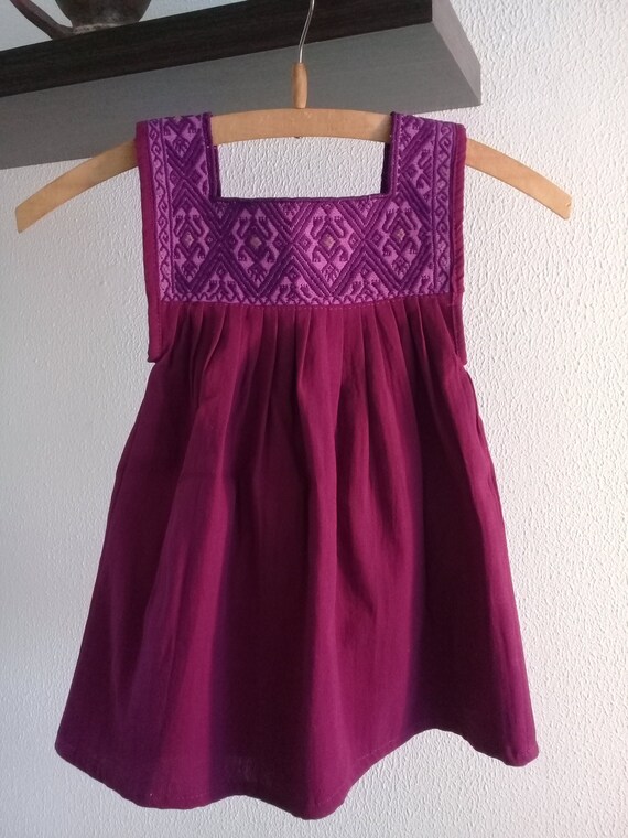 mexican embroidered dress baby