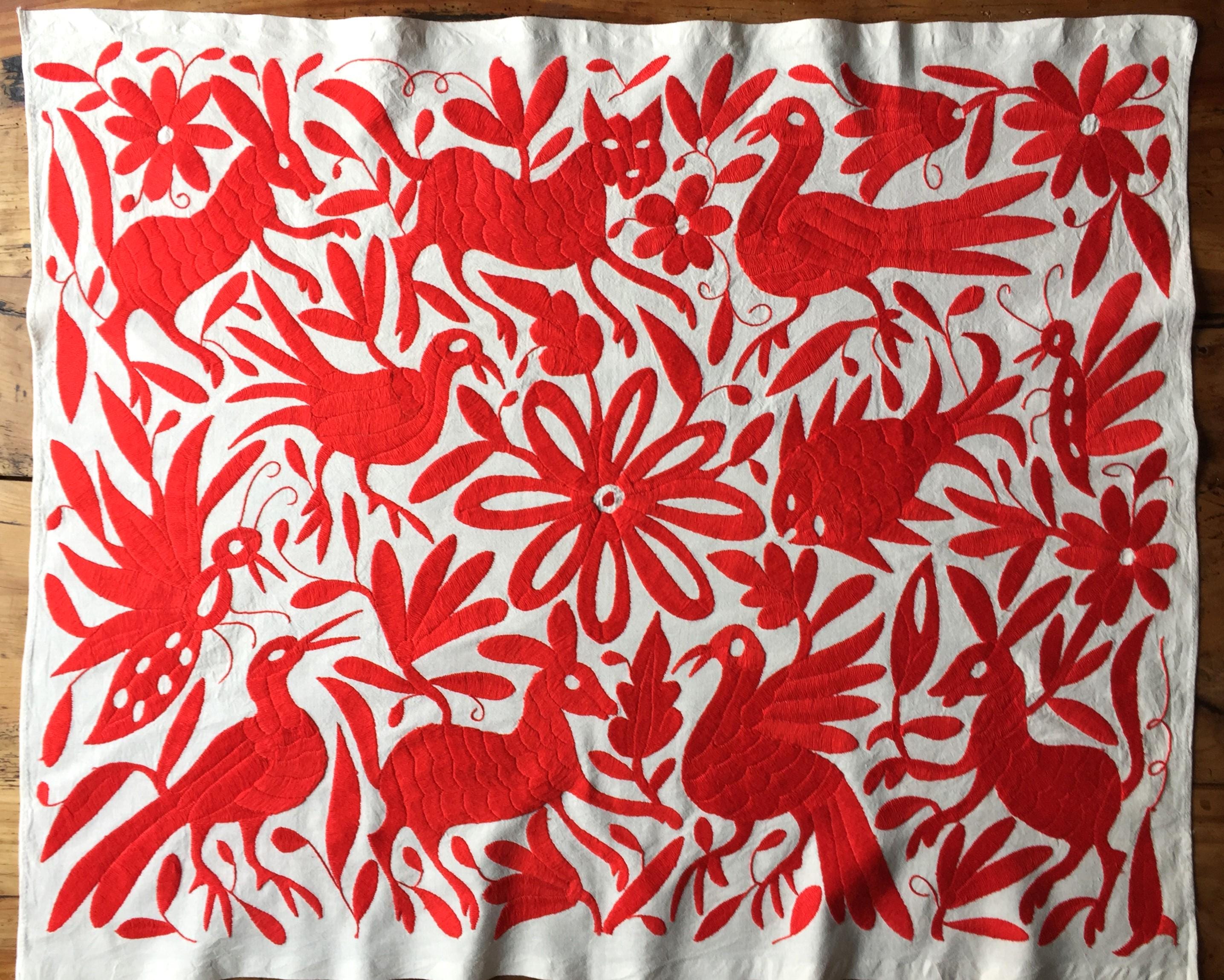 メキシコの刺繍キャンバス、テナンゴで刺繍されたキャンバス メキシコの刺繍キャンバス、テナンゴで刺繍されたキャンバス