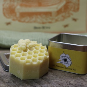 Large Beeswax Lotion Bar