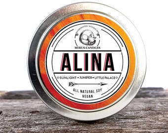 Alina Soy Candle | Grisha Inspired Candle - Bookish Candle - 4oz All Natural Vegan Soy- Mirus Candles