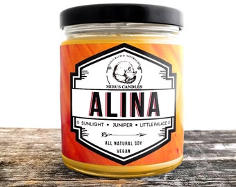 Alina Soy Candle | Grisha Inspired Candle - Bookish Candle - 8oz All Natural Vegan Soy- Mirus Candles