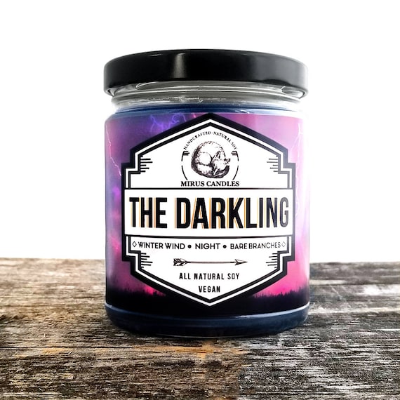The Darkling Soy Candle | Grisha Inspired Candle - Bookish Candle - 8oz All Natural Vegan Soy- Mirus Candles