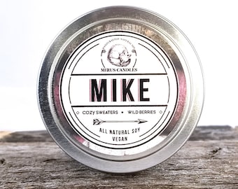 Vela de soja Mike / Stranger Things - Vela Fandom - 113 g (4 oz) - Velas Mirus