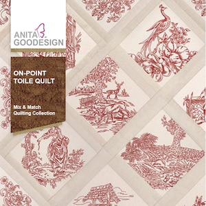 On-Point Toile Quilt               Anita Goodesign         NEW SEALED CD