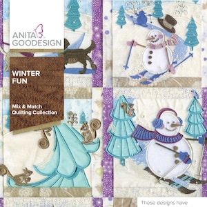 Winter Fun        Anita Goodesign        NEW
