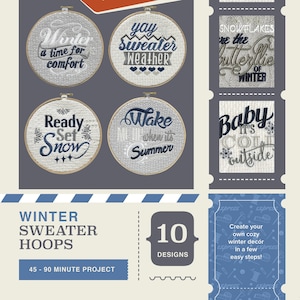 Winter Sweater Hoops - Anita Express #4  Anita Goodesign