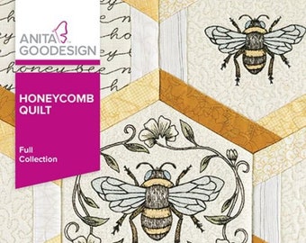 Honeycomb Quilt    Anita Goodesign     CD   New