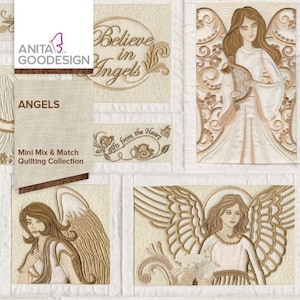 Collezione Angels Quilting Anita Goodesign NUOVO