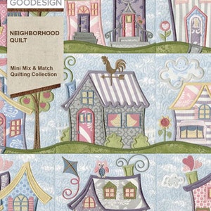 Courtepointe Neighborhood Anita Goodesign NOUVEAU