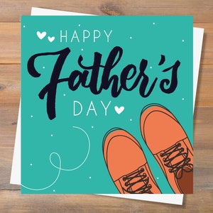 Card for Dad Dad is a Champion INSTANT DOWNLOAD Printable Father's Day Card Cute Father's Day Card