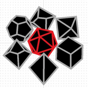 Dice Bag Embroidery Design: RPG D&D Patch, Feltie (4x4 Hoop) (Digital Download)