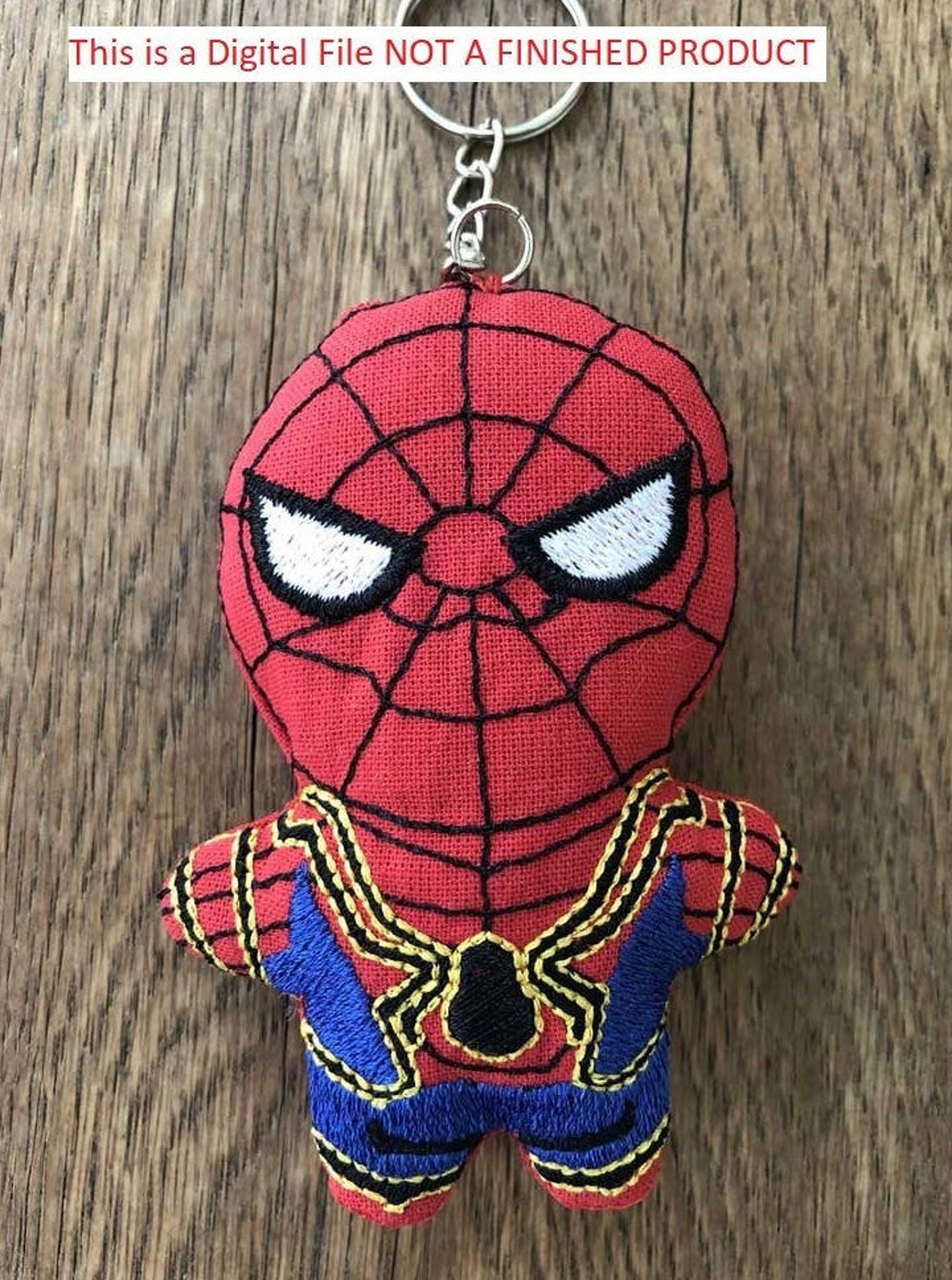 Spiderman Stuffed ITH 4x4 Machine Embroidery Design Etsy