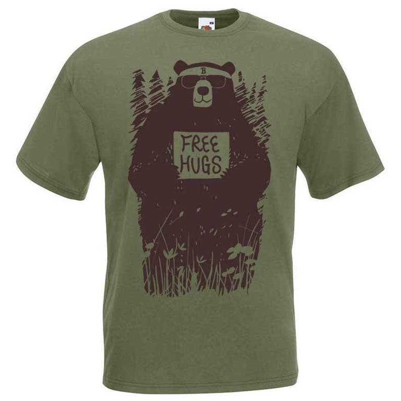 free hugs bear shirt