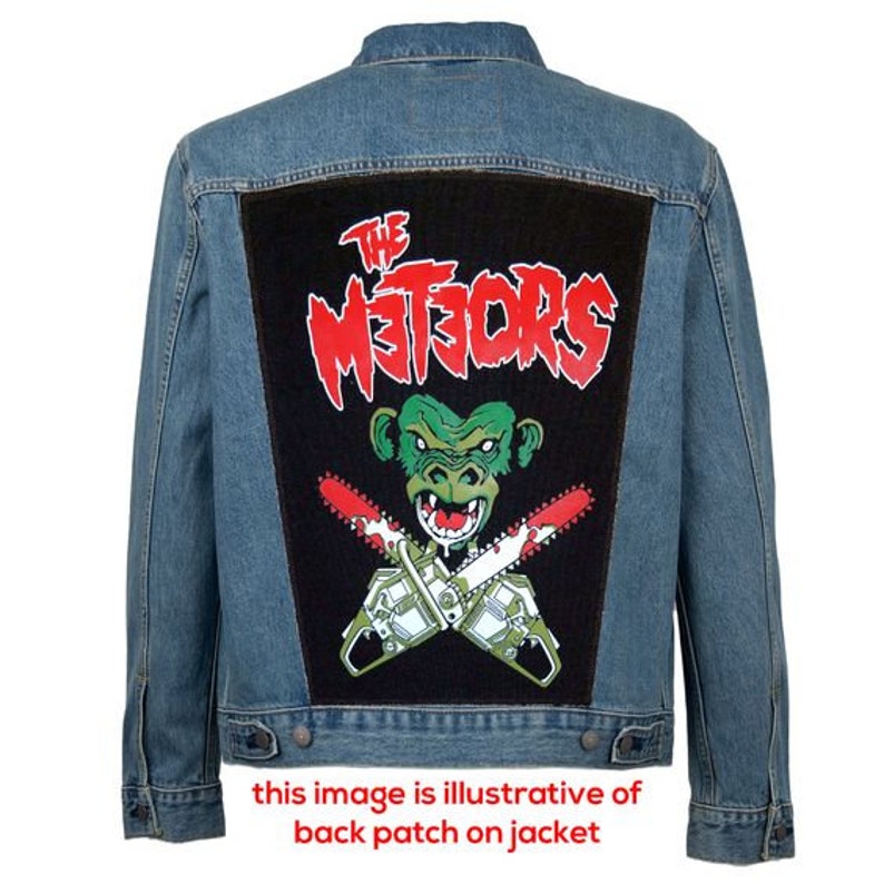 BackPatch, Custom Patch, Photo Patch, Personalized Patch, Back Patch, Picture Patch, Jacket Patch, Custom Patches, Metal Patch, Punk Patch image 2