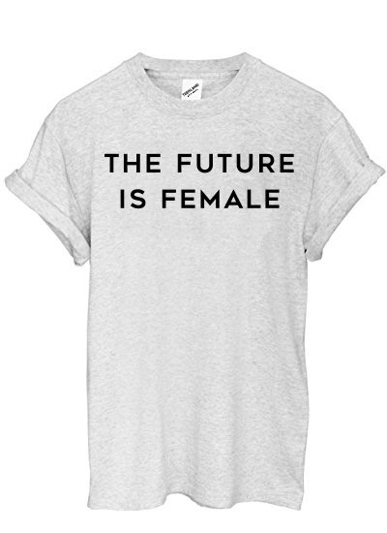 The Future is Female Tshirt Cool Feminist Vintage Tee Etsy