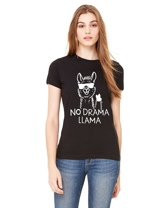 No Drama Llama Funny Shirt Cool Llama T-Shirt No Drama Llama Funny Shirt Cool Llama T-Shirt