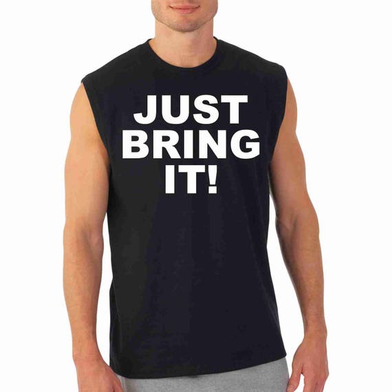 the rock sleeveless t shirts