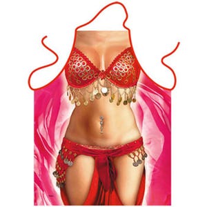 Funny Apron - BELLY DANCE Best Gift for Her Gift for Friends Joke Party