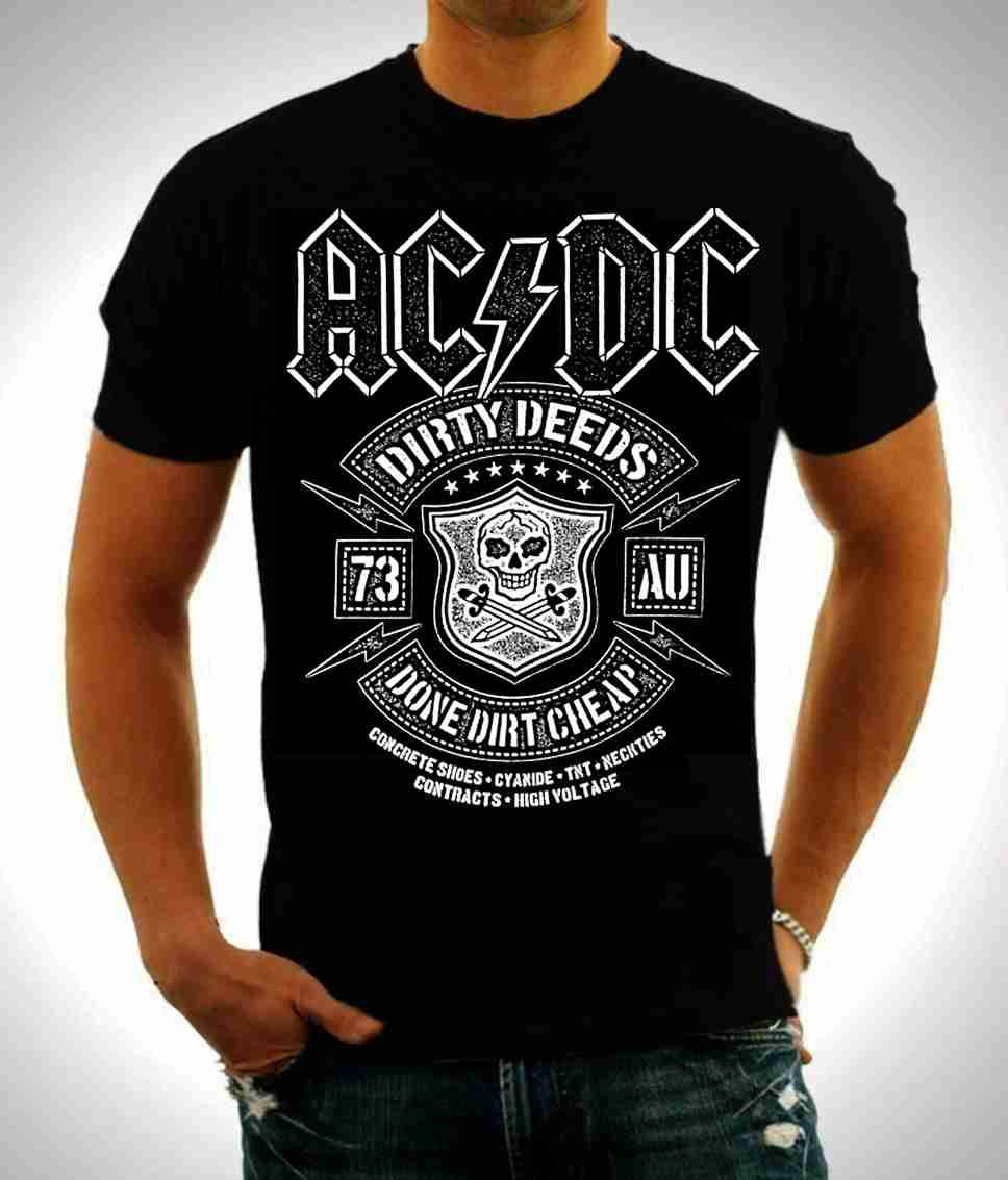 ac dc t shirt dirty deeds