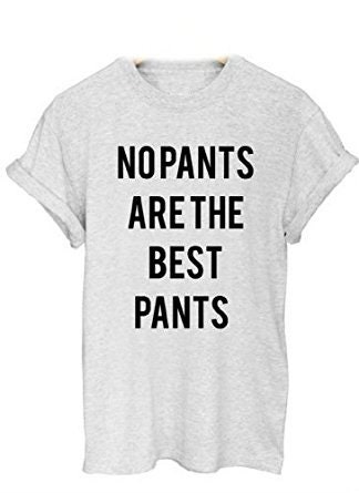 No Pants Boyfriend T-shirt, Relaxing Shirt De-stress Tee No Pants Best  Pants Shirt Cute Lounge Top Funny Unisex Shirt Gift for Him Her Bed 