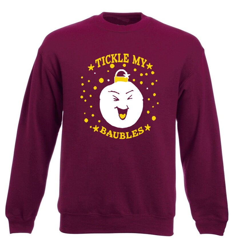 Noël drôle chatouiller mes babioles Sweatshirt pull unisexe Noël cadeau de Noël Noël drôle chatouiller mes babioles Sweatshirt pull unisexe Noël Noël Noël cadeau de Noël f9b8ac