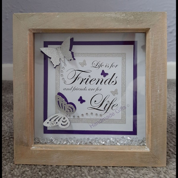 Personalised Box Frame Make Your Own Box Frame