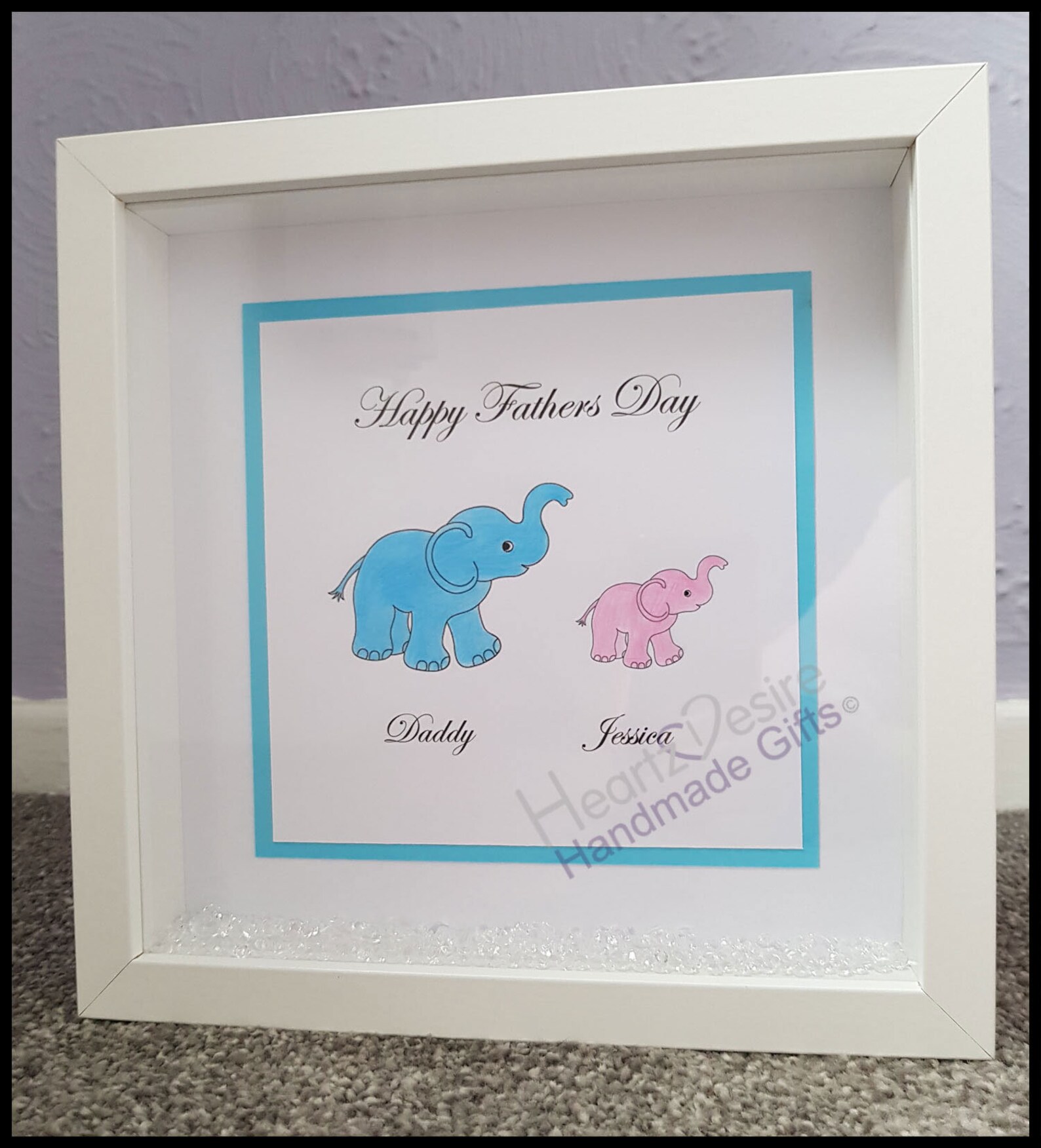 Personalised Box Frame, Fathers Day Gift, Gifts for Him, Gifts for Dad