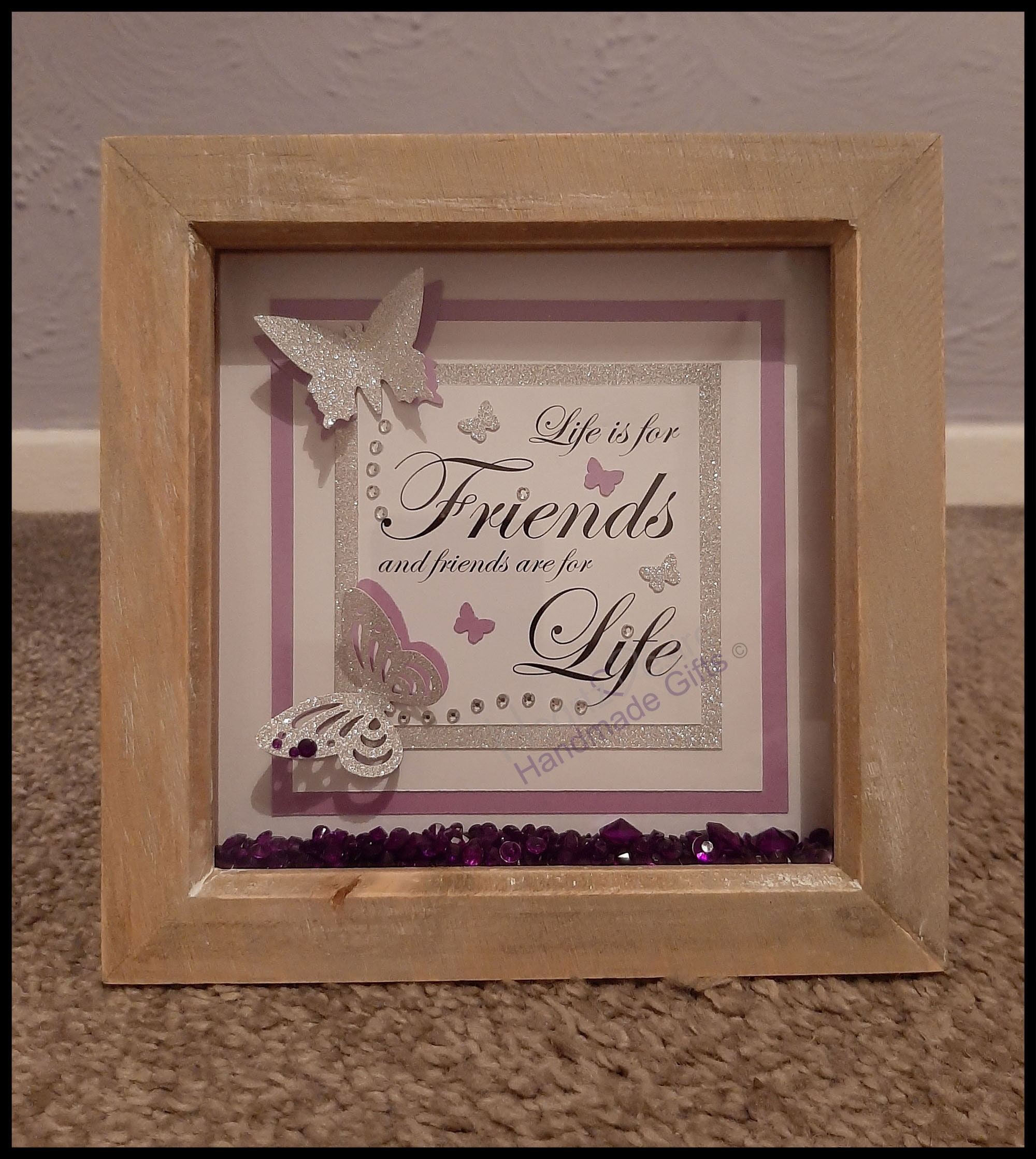 Personalised Box Frame Gifts for Friends Birthday Gifts Etsy UK