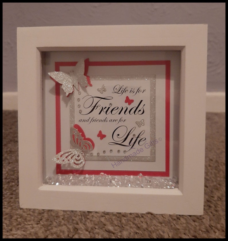 Personalised Box Frame, Gifts for Friends, Birthday Gifts, Special ...