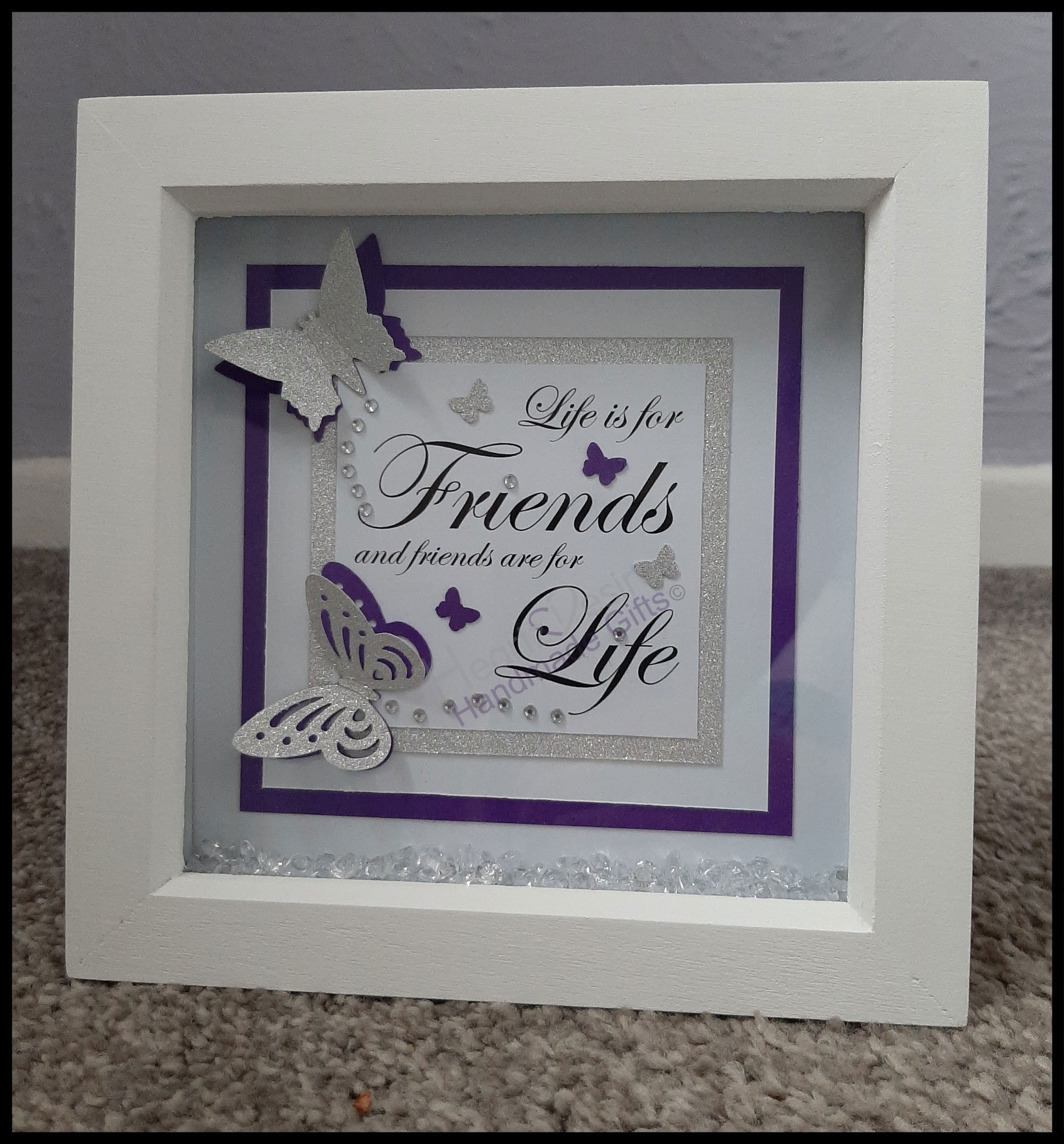 Personalised Box Frame Gifts for Friends Birthday Gifts Etsy