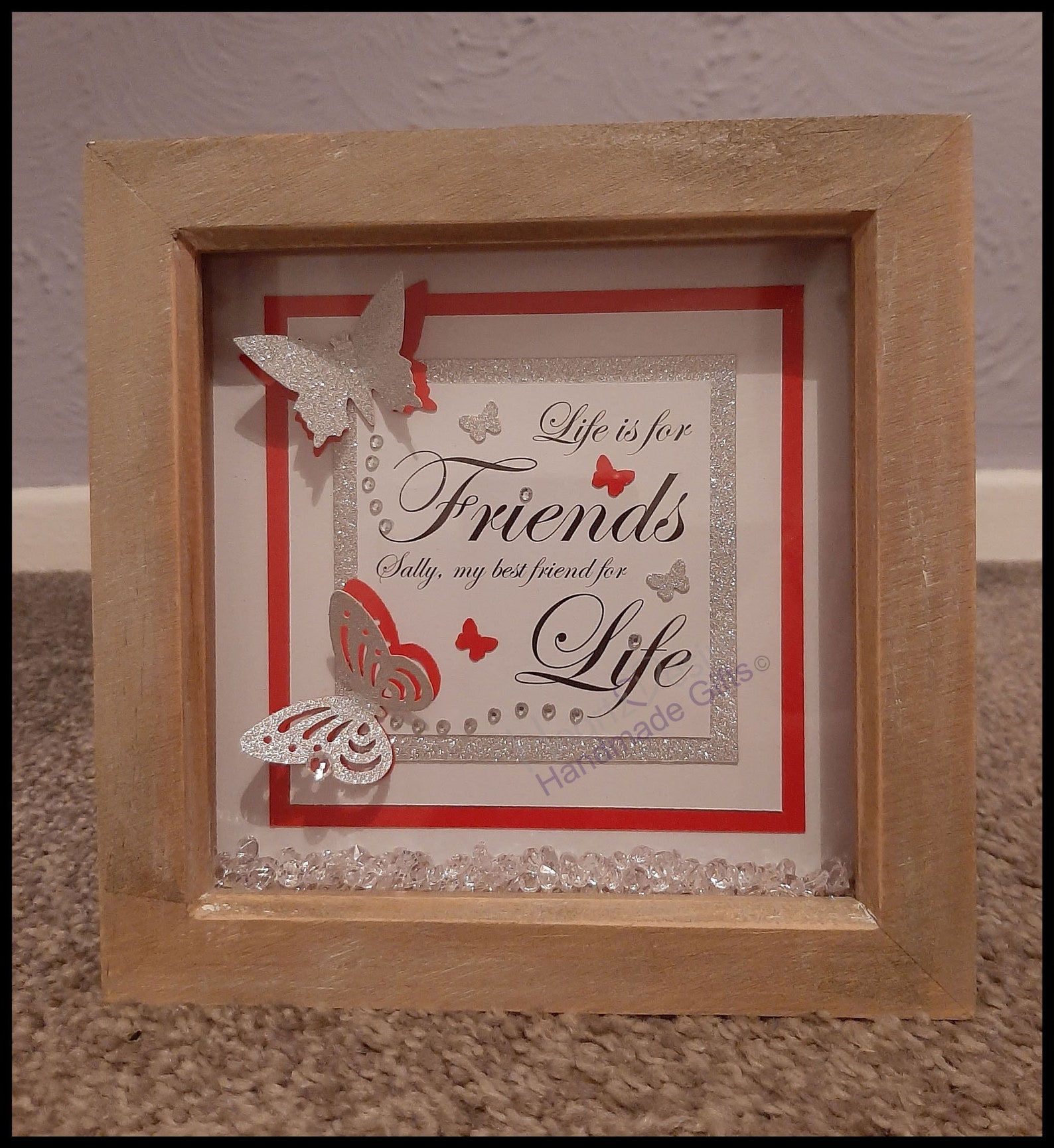 Personalised Box Frame Gifts for Friends Birthday Gifts Etsy UK