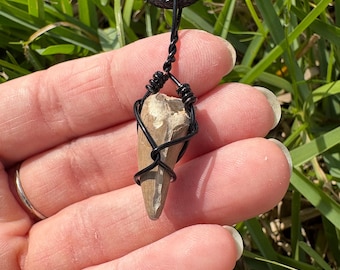 Alligator tooth necklace