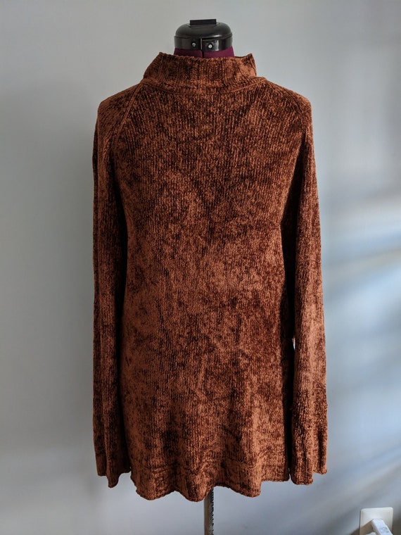 mock turtleneck sweater dress