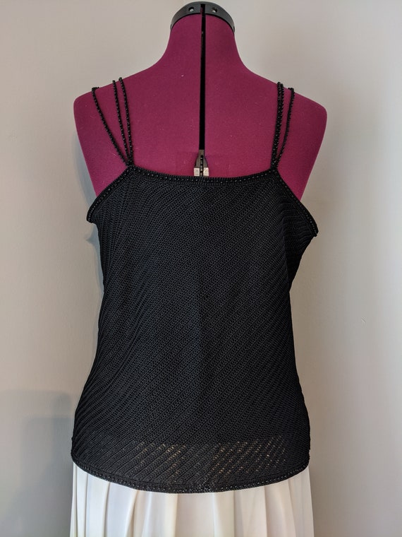 Beaded Mesh Top - image 4