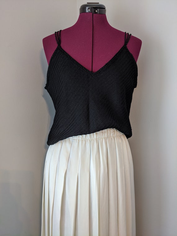 Beaded Mesh Top - image 5