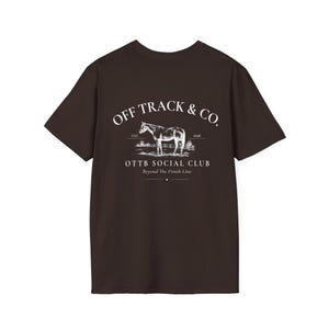 OTTB Social Club T-Shirt | Equestrian Silhouette Tee