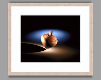 SPINNING TOP - Framed Art Photography, Home Decor, Wall Art