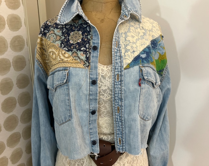 Denim Crest Tailored Long-Sleeved Shirt main image 1