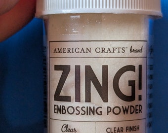 Embossing Powder, Clear Embossing Powder