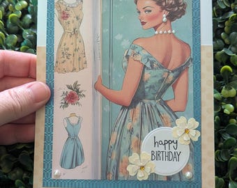 Birthday Card, Handmade Greeting Card