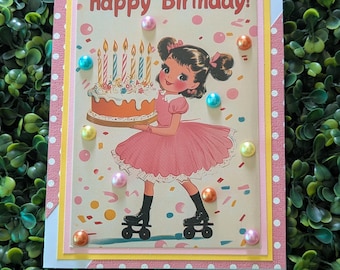 Birthday Card, Handmade Greeting Card