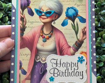 Birthday Card, Handmade Greeting Card
